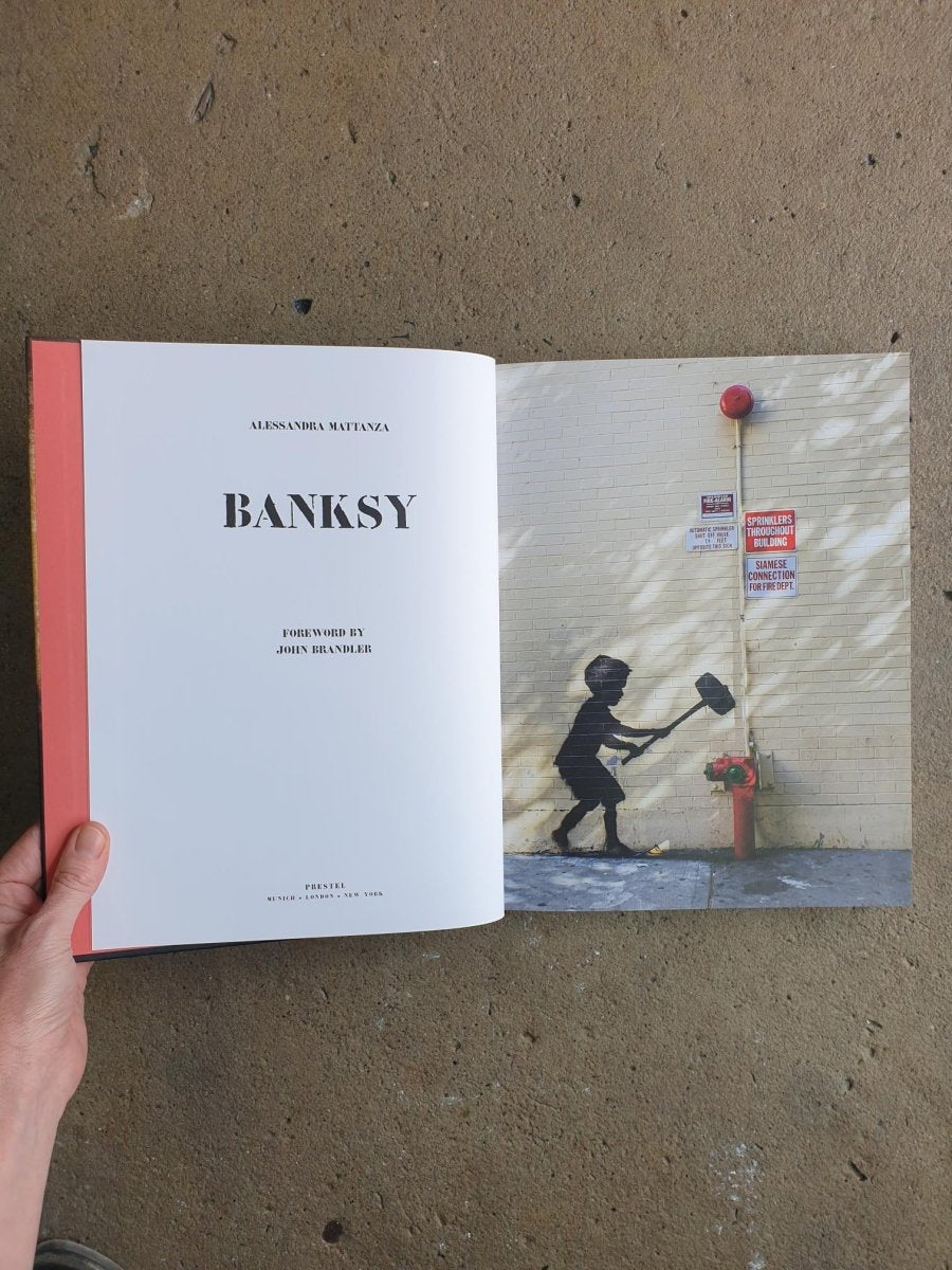 Banksy by Alessandra Mattanza - Book - Print Books - Jade and May