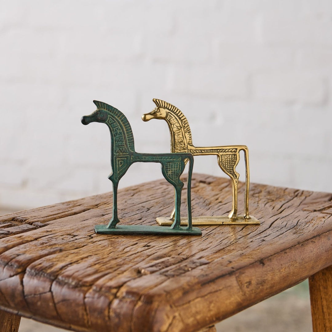 Brass Trojan Horse - Jade and May - Brass - Jade and May