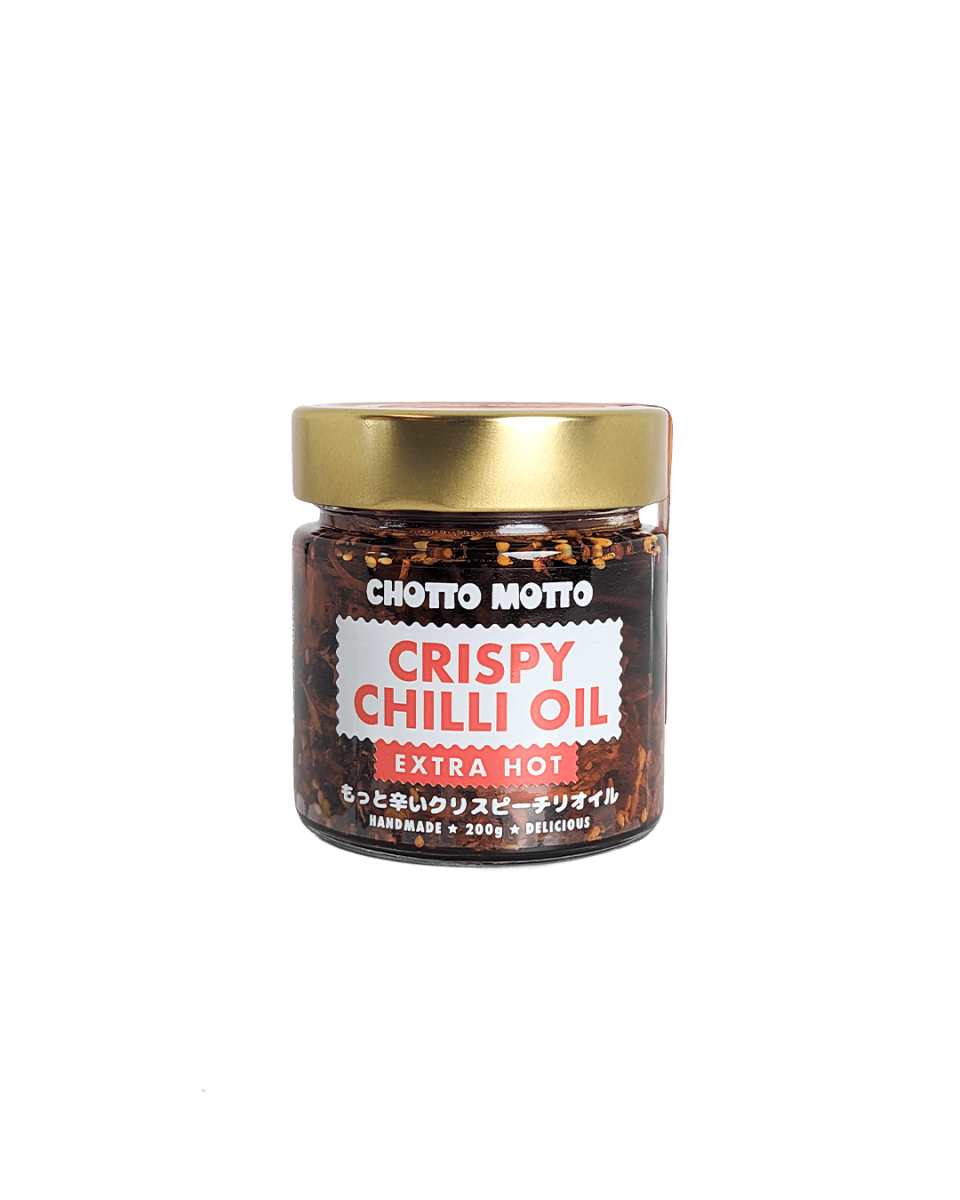 Chotto Motto: Extra Hot Crispy Chilli Oil - Chotto Motto - Pantry - Jade and May