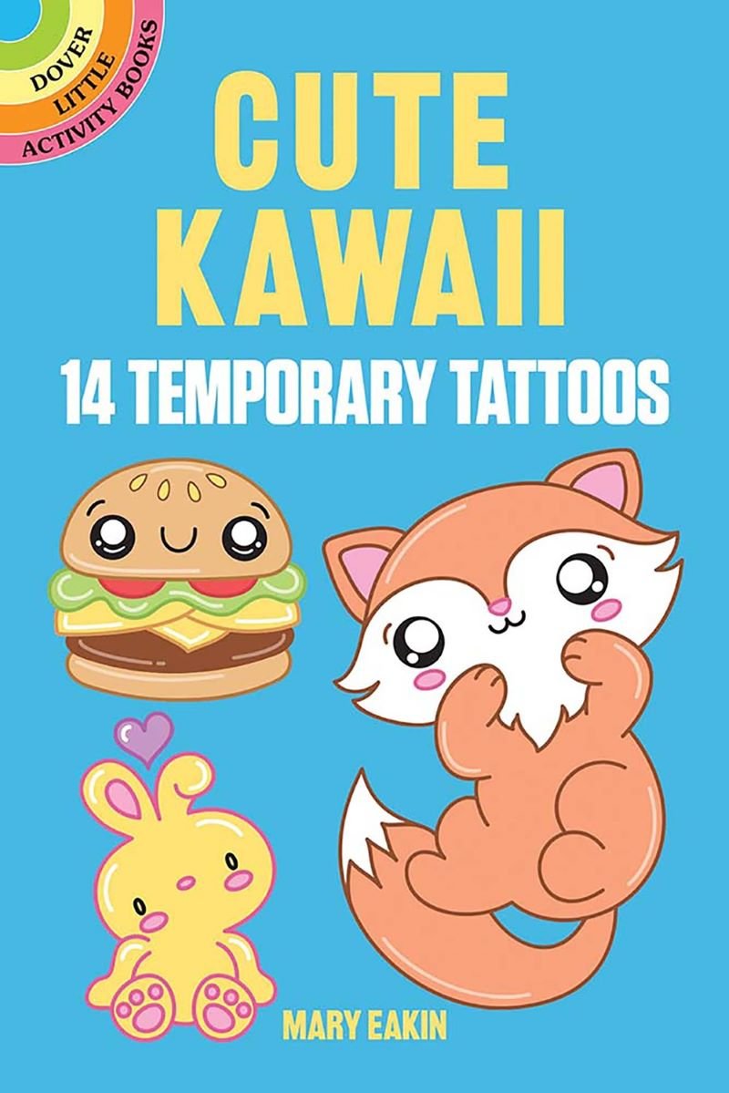 Cute Kawaii Tattoos for Kids - Book - Book - Jade and May