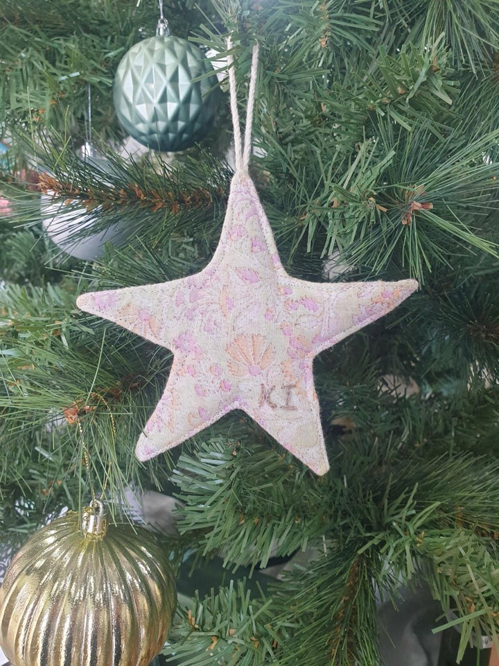 Handmade Fabric Christmas Stars | Offspring Project - Jade and May - Christmas Decorations - Jade and May