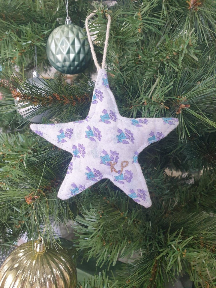 Handmade Fabric Christmas Stars | Offspring Project - Jade and May - Christmas Decorations - Jade and May