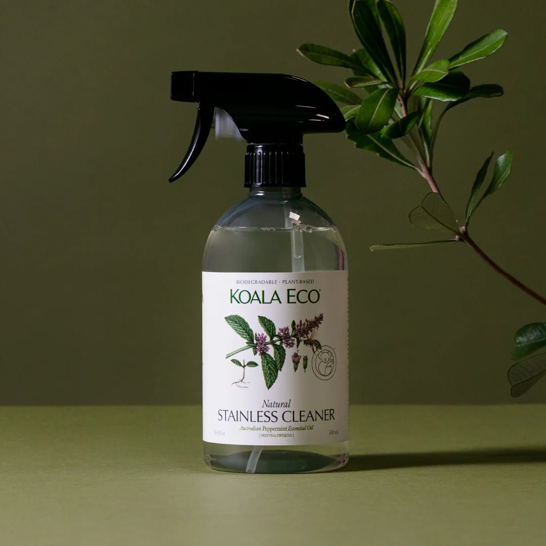 Koala Eco Stainless Steel & Chrome Cleaner - Koala Eco - Natural Glass Cleaner - Jade and May