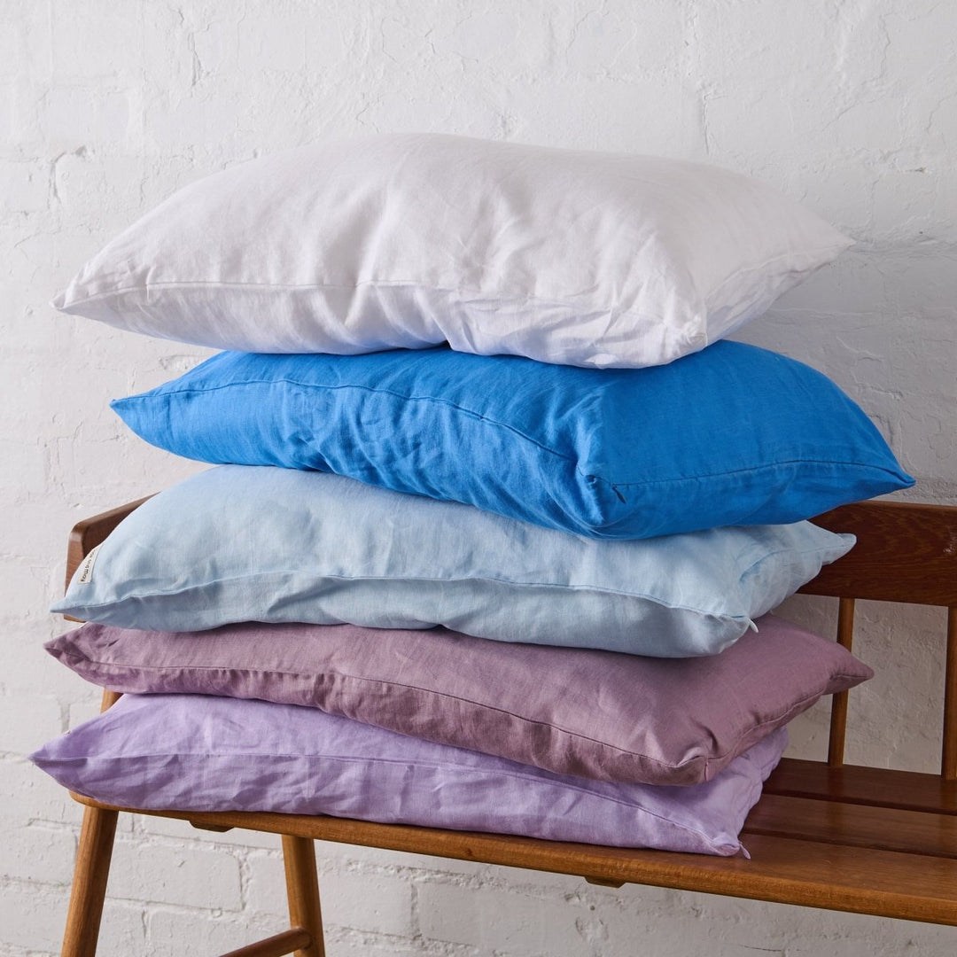 Linen Pillowcase in Multiple Colours - Jade and May - Pillowcase - Jade and May