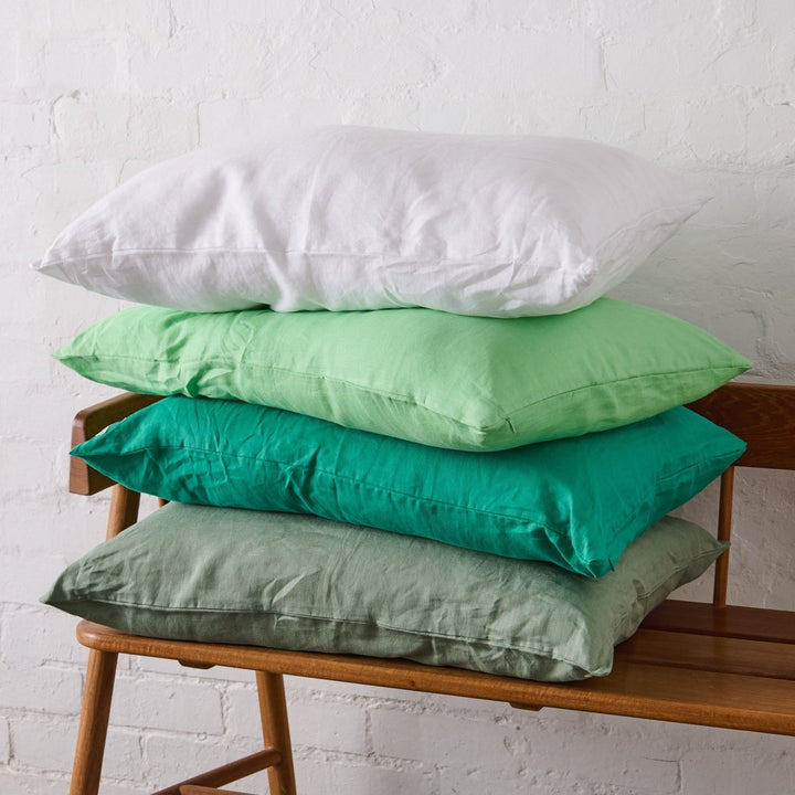 Linen Pillowcase in Multiple Colours - Jade and May - Pillowcase - Jade and May