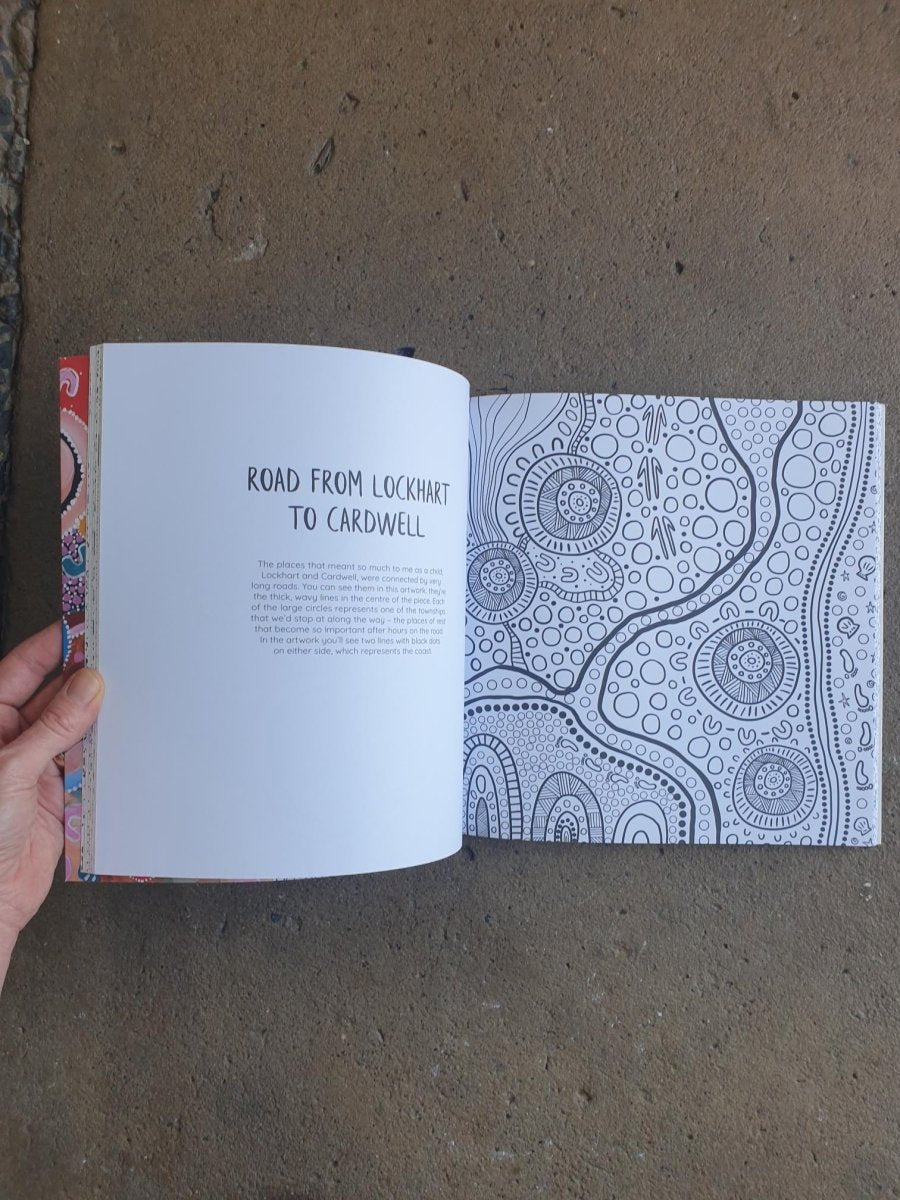 Mulganai: A first nations colouring book | Emma Hollingsworth - Book - Colouring Book - Jade and May