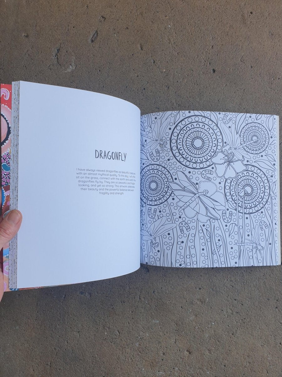 Mulganai: A first nations colouring book | Emma Hollingsworth - Book - Colouring Book - Jade and May