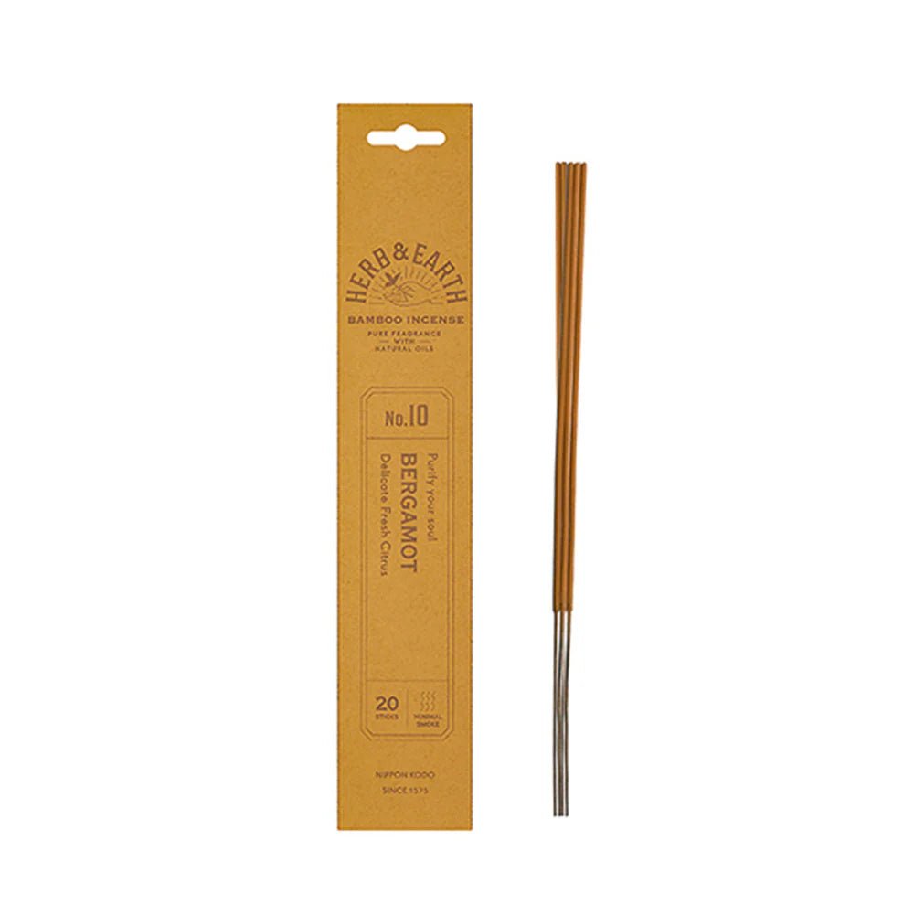 Nippon Kodo Herb & Earth Incense - Bergamont - Nippon Kodo Odeo - Koh - Incense - Jade and May