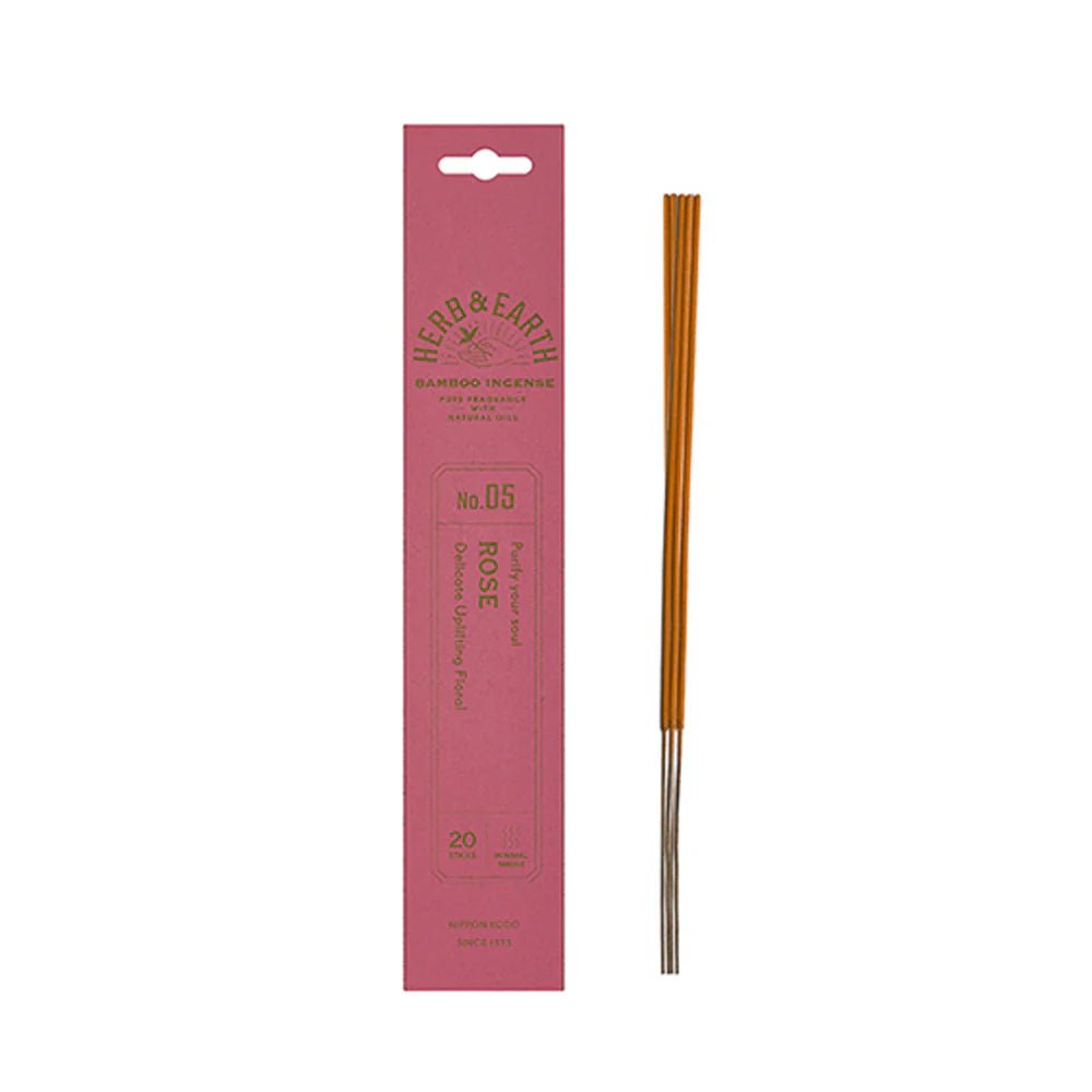 Nippon Kodo Herb & Earth Incense - Rose - Nippon Kodo Odeo - Koh - Incense - Jade and May