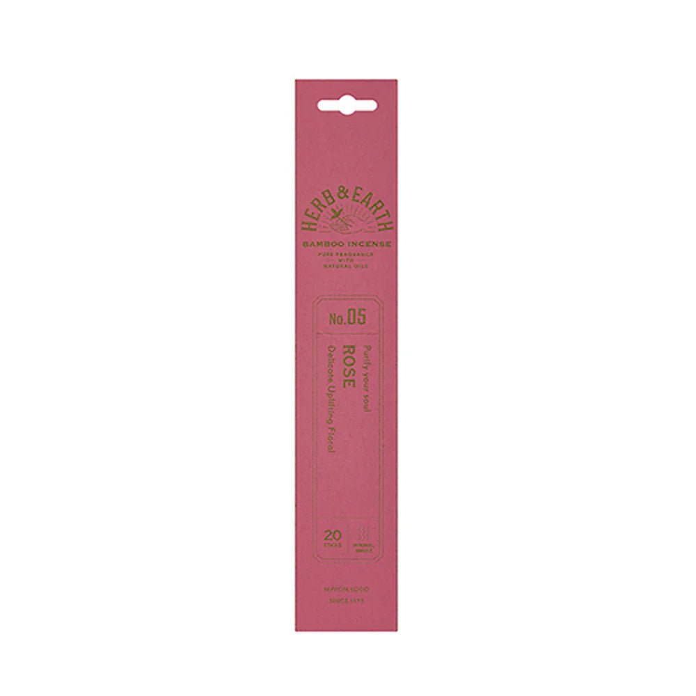 Nippon Kodo Herb & Earth Incense - Rose - Nippon Kodo Odeo - Koh - Incense - Jade and May