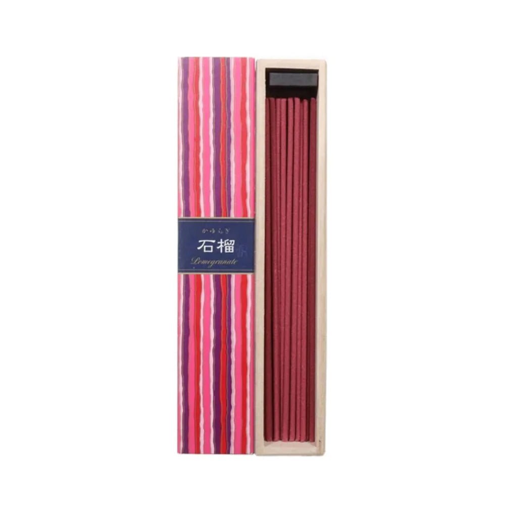 Nippon Kodo Kayuragi Incense - Pomegranate - Nippon Kodo Odeo - Koh - Incense - Jade and May