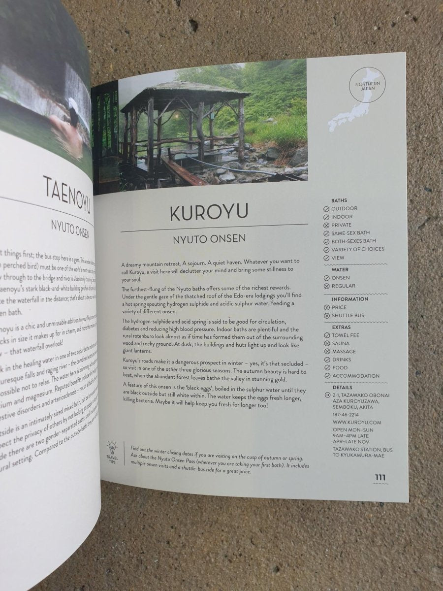 Onsen of Japan by Steve Wide | Travel Book - Hardie Grant - Book - Jade and May