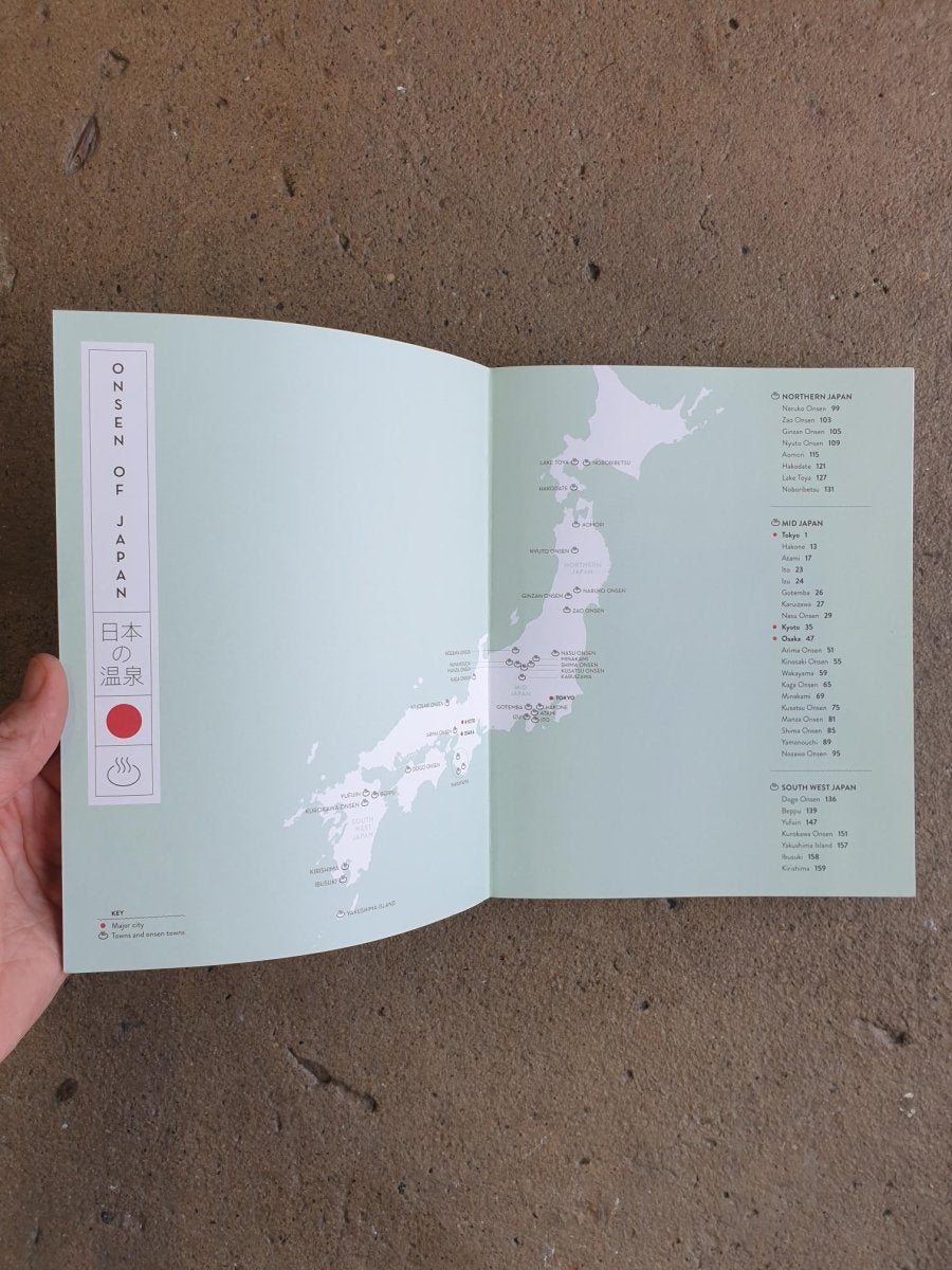 Onsen of Japan by Steve Wide | Travel Book - Hardie Grant - Book - Jade and May