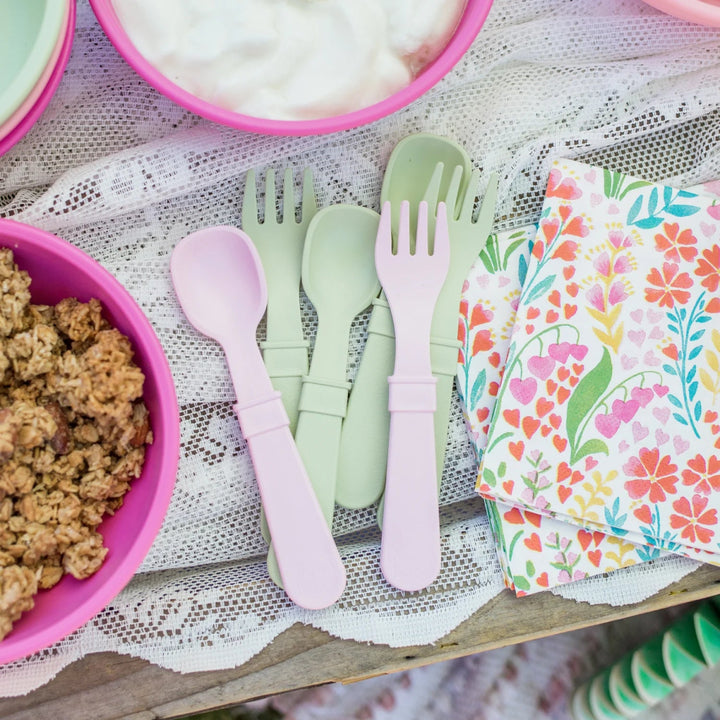 Re - Play Recycled Utensils | Recycled Kids Tableware - Re - Play Recycled Tableware - Kids Tableware - Jade and May