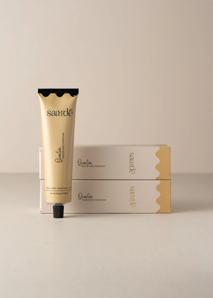 Saarde Hand & Body Moisturiser in Qualia - Saarde - Hand Cream - Jade and May