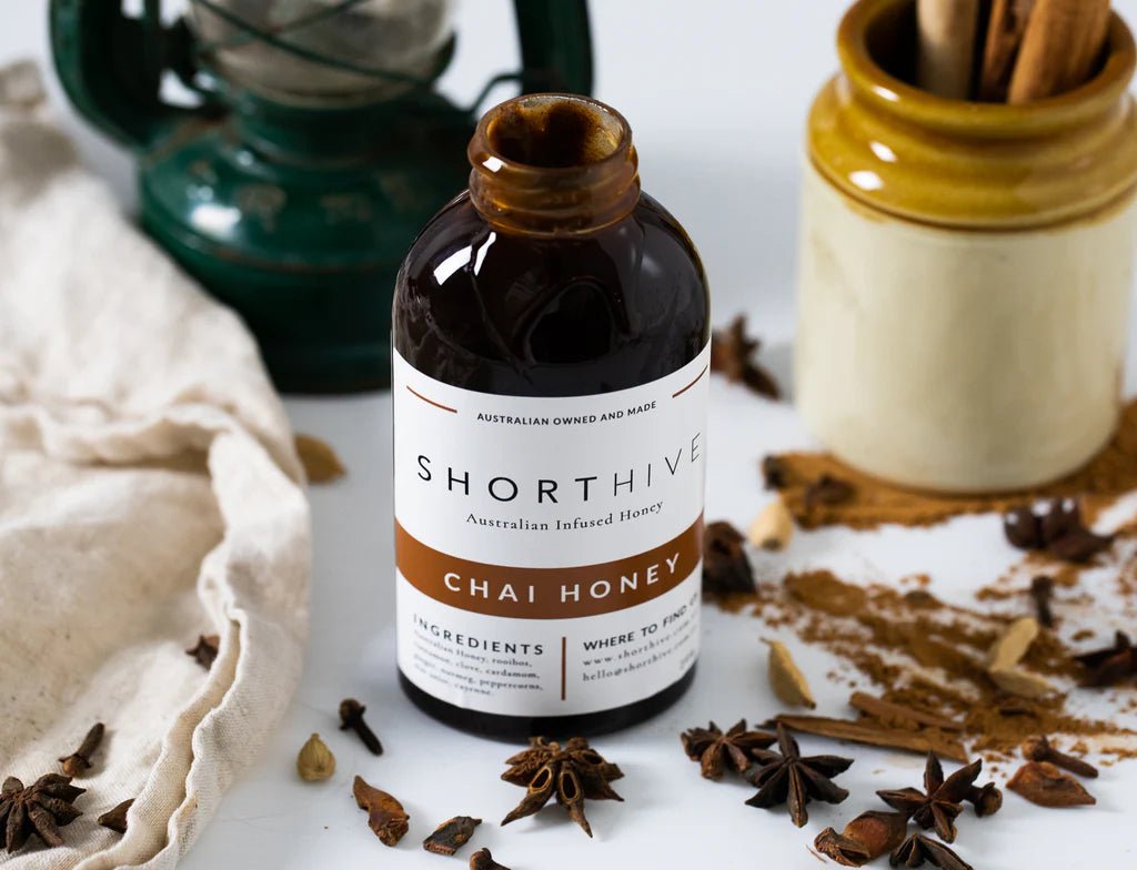 ShortHive Honey - Chai Honey - ShortHive Honey - Pantry - Jade and May