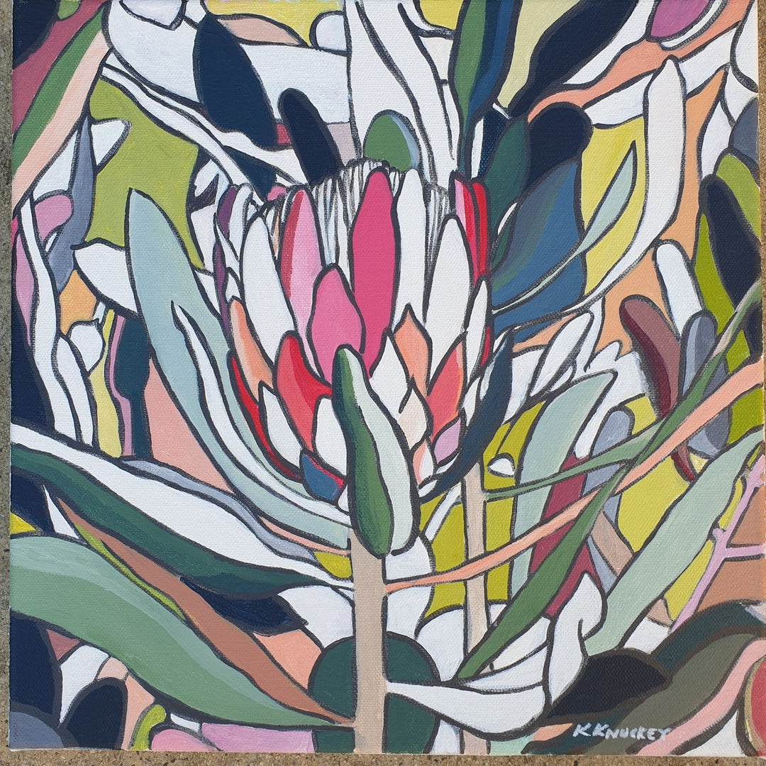 The Protea Range - Original Artwork | Kerrie Knuckey Art - Jade and May - Art - Jade and May