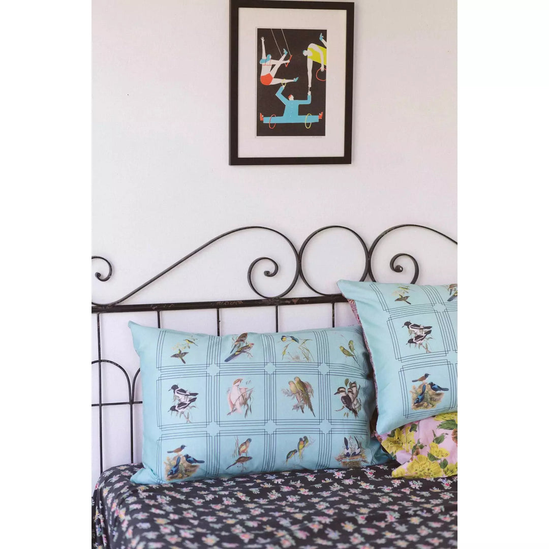 Australian Birds Pillowcase Set | Lazybones Australia-Lazybones Australia-Pillow Case-Jade and May