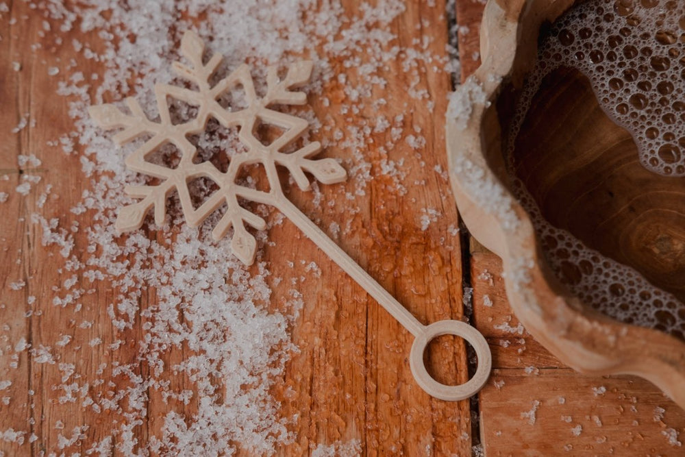 Snowflake Eco Bubble Wand™ by Kinfolk Pantry-Kinfolk Pantry-Bubble Wand-Jade and May